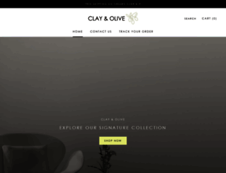 clay-and-olive.myshopify.com screenshot