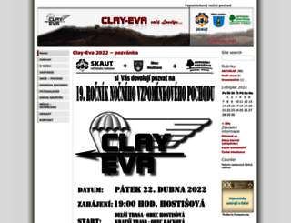 clay-eva.cz screenshot