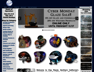 clay-planet.com screenshot