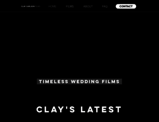 claycarlsonfilms.com screenshot