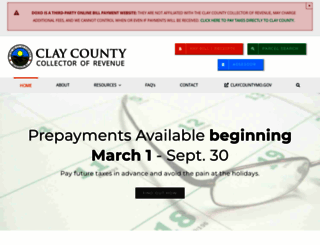 claycountymo.tax screenshot
