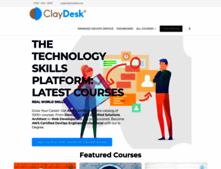 claydesk.com screenshot