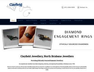 clayfieldjewellery.com.au screenshot