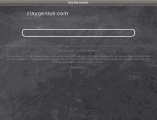 claygenius.com screenshot