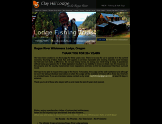 clayhilllodge.com screenshot