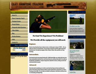 clayshootingtrainer.com screenshot