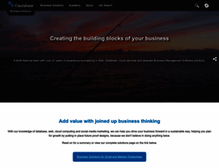 claytabase.co.uk screenshot
