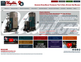 claytonindustries.com screenshot