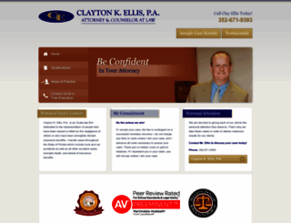 claytonkellis.com screenshot