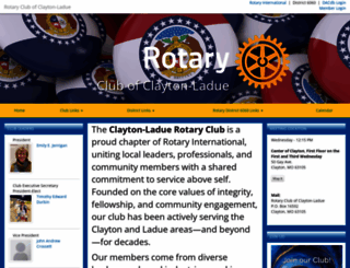 claytonladuerotary.club screenshot