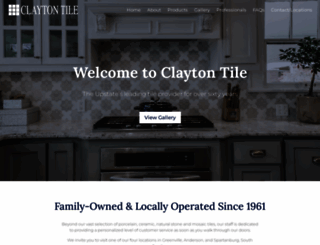 claytontileco.com screenshot