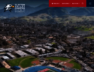 claytonvalley.org screenshot