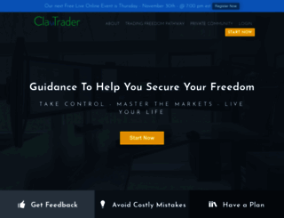 claytrader.com screenshot