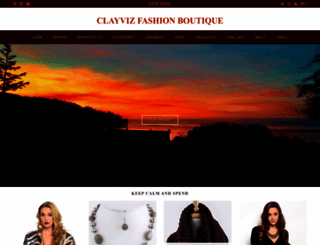clayvizfashionboutique.com screenshot
