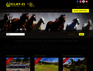 clayziprop.co.za screenshot