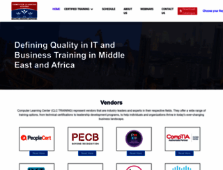 clclearningafrica.com screenshot