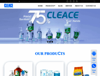 cleace.com screenshot
