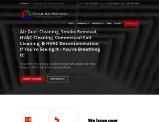 clean-airservices.com screenshot