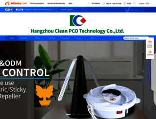 clean.en.alibaba.com screenshot