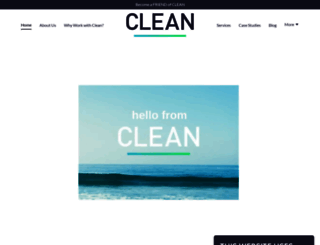 cleanagency.com screenshot