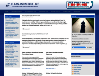 cleanandsoberlive.com screenshot