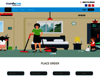 cleancarebd.com screenshot