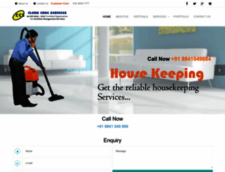 cleancareservices.net screenshot