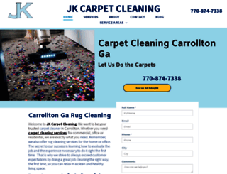 cleancarpetscarrolltonga.com screenshot