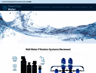 cleancoolwater.com screenshot