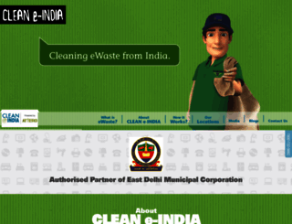cleaneindia.org screenshot