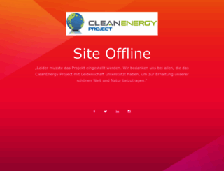 cleanenergy-project.de screenshot