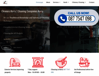 cleanersinkerry.com screenshot