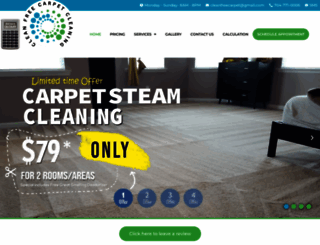 cleanfreecarpetcleaning.com screenshot