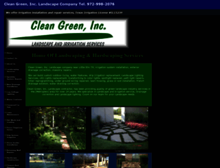 cleangreen.name screenshot
