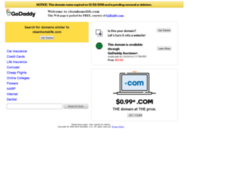 cleanhomelife.com screenshot