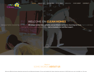 cleanhomes.org.in screenshot