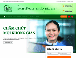 cleanhouse.com.vn screenshot