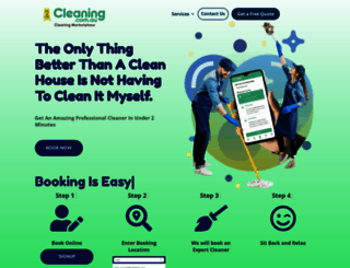 cleaning.com.au screenshot