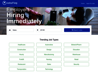 cleaning.jobsflag.com screenshot