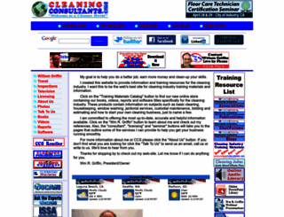cleaningconsultants.com screenshot