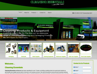 cleaningessentials.com.au screenshot