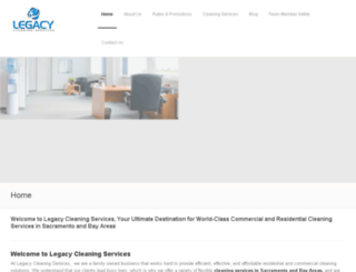 cleaninglegacy.com screenshot