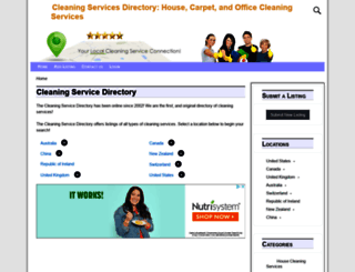 cleaningservice.directory screenshot