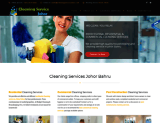 cleaningservicejohor.com screenshot