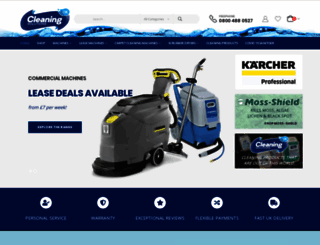 cleaningsolutionsuk.net screenshot