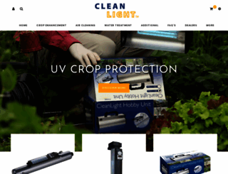 cleanlightdirect.com screenshot