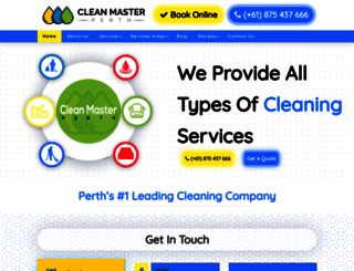 cleanmasterperth.com.au screenshot