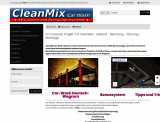 cleanmix.at screenshot