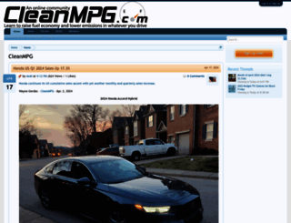cleanmpg.com screenshot