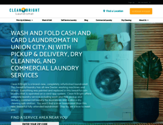cleannbrightlaundromat.com screenshot